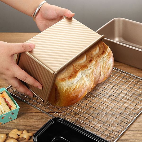 （Golden）450g Dej Toast Brød Bageform Kage Brød Bageform