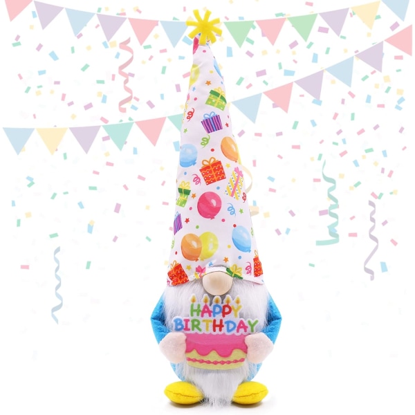 Grattis på födelsedagen Tomtegåvor för Kvinnor Mamma Mormor Hennes Grattis på födelsedagen Plyschgåvor Idéer Handgjorda Roliga Samlingar för Ki