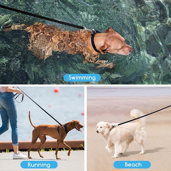 Hundetreningsline, lang line for små og store hunder 5m/ b DXGHC