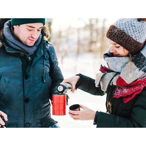 Kahvitermos, Termospullo, Ruostumaton Teräs Kuumaa ja Kylmää Varten