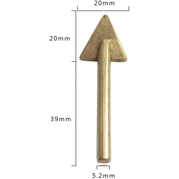 2-pack Plastsvetsningspistolspetsar, Ersättningslödspetsar