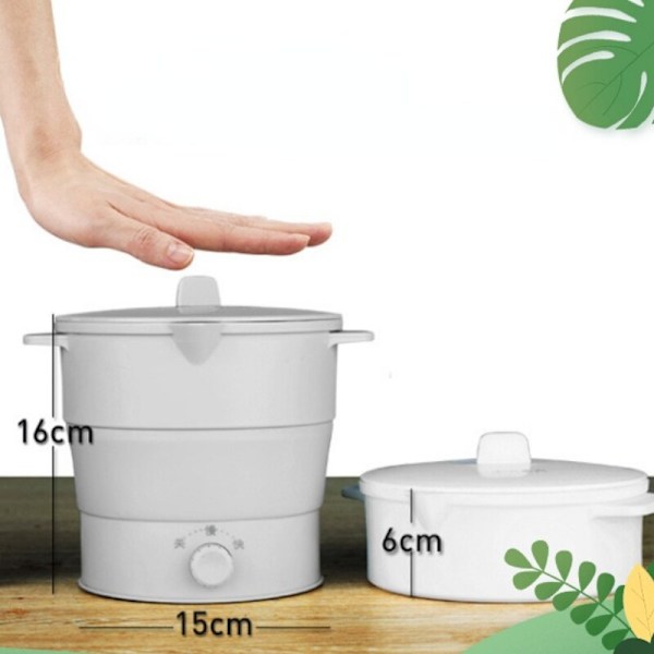 Foldbar Elektrisk Kogegryde Multifunktionel Mini Risgryde Student D