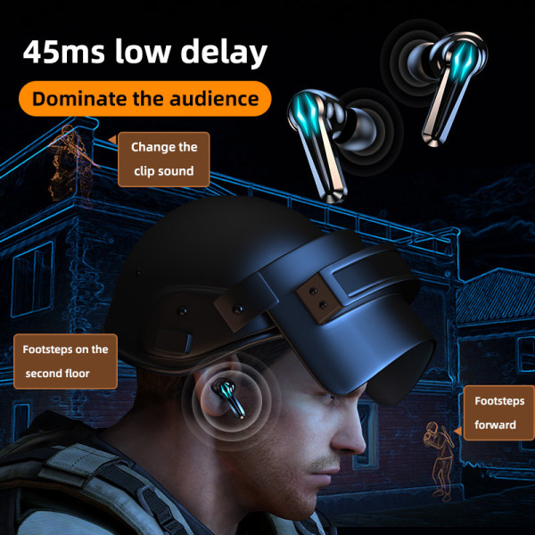 M29 2000mah trådlöst headset Bluetooth 5.1 hörlurar brusreducering