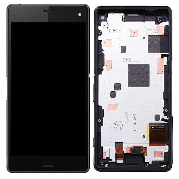 OEM LCD-skärm för Sony Xperia Z3 Mini Compact Digitizer Full DXGHC