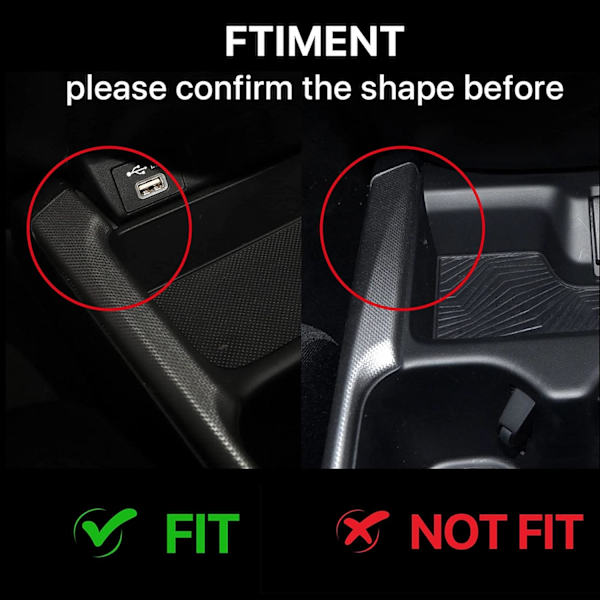 CRV 2021 2022 OEM Style Center Consoles Kopholder Trim til Honda