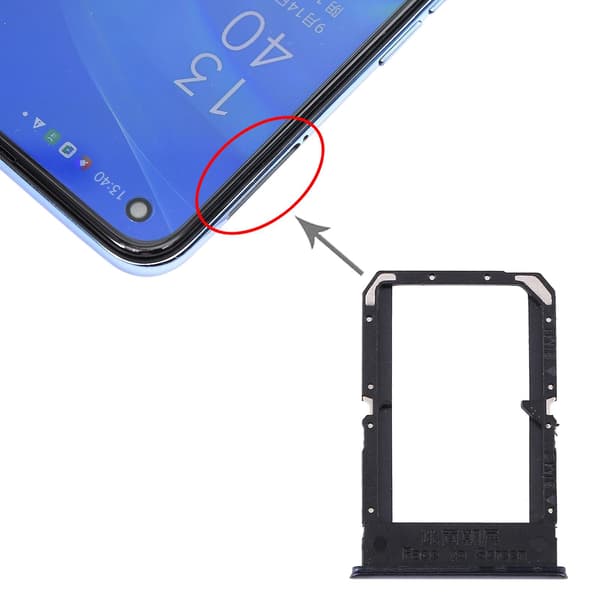 Simkortsbricka + Simkortsfack För Oppo Reno4 Se Peat00 DXGHC