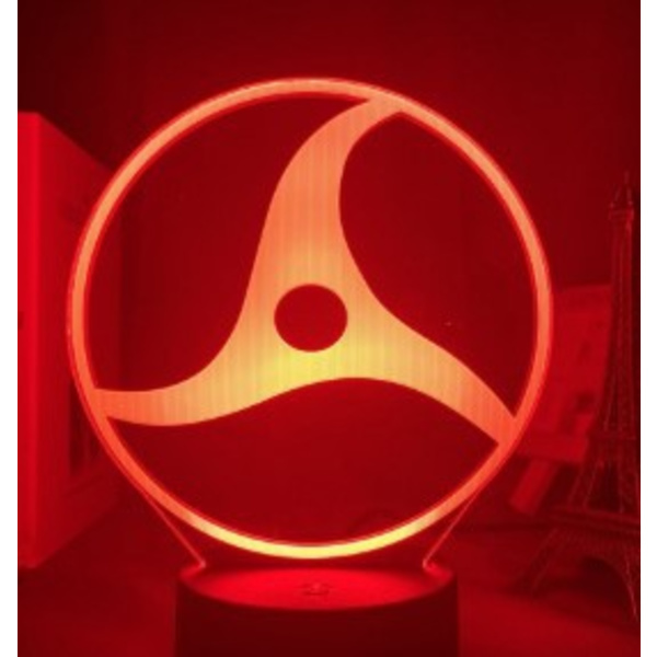 Suunniteltu kaukosäätimellä toimiva akryyli 3D LED USB silmien suoja