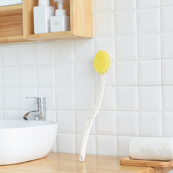 Long handle bath brush, mud scrubbing body, back scrubbing bath,