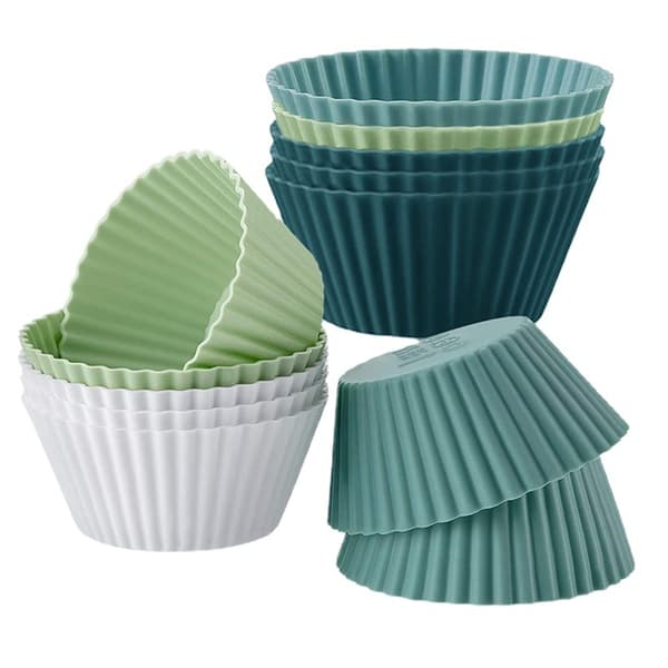 Morandi Farge Runde Sett Kakeform Baking Egg Tart Dampet Egg Aux