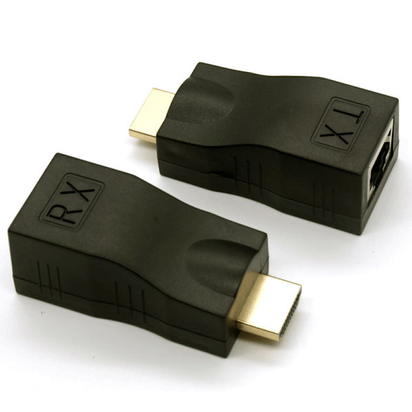 HD HDMI enkelt nettverkskabelforlengelse rj45 til HDMI nettverkssignal