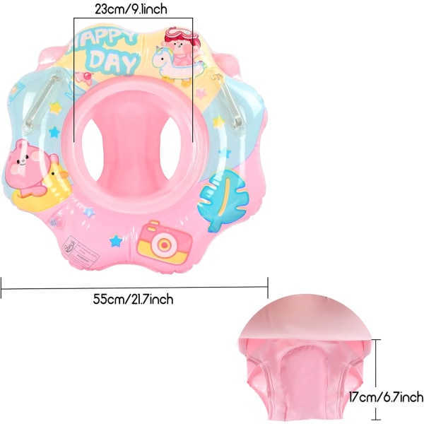 Baby Bademadras, Oppustelig Baby Bademadras, Baby Pool Sæde, Svømning