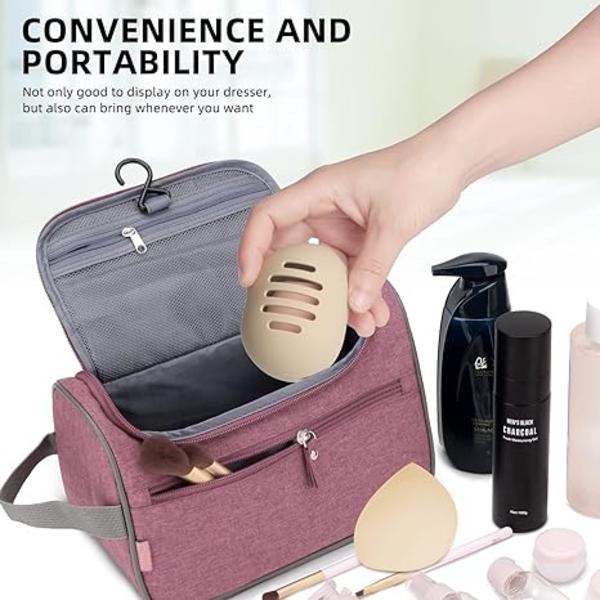 Sminke-svamp Holder Praktisk Ventilert Silikon Beauty Blender Ho