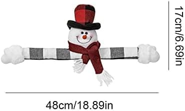 2 stk Juleristgardinspenne Gardintilbakebinding Jul Tema DXGHC