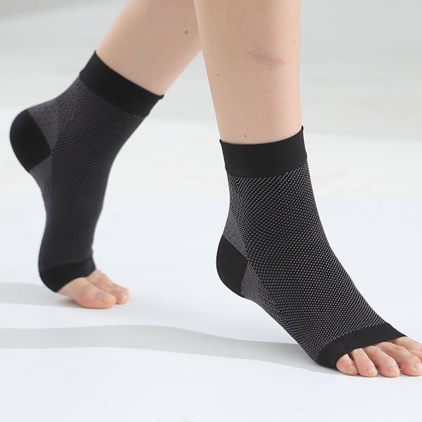 Sport Ankelbandage Kompression Elastisk Ankelskydd Kompression S