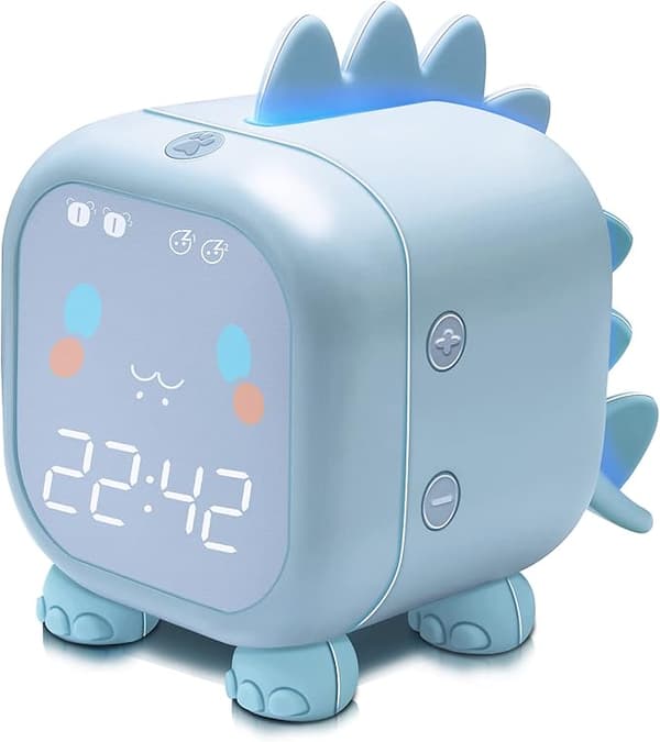 Børnevækkeur med Dinosaur, Digital Vækkeur til Børn