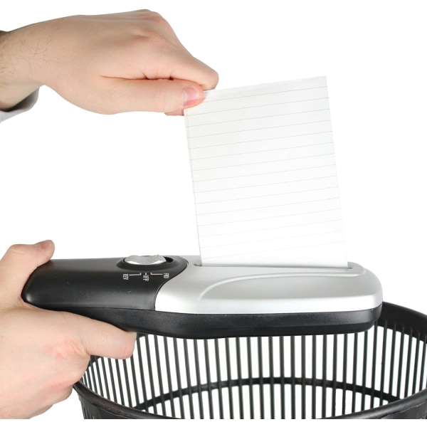 Sähköinen asiakirjasilppuri - kannettava/kompakti - paperisilppuri -