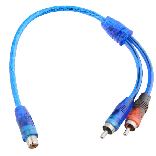En til to lydkabel 1RCA hun til to RCA han AV-kabel en f