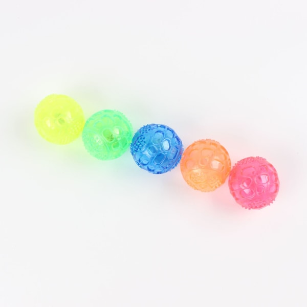 5 stk Hundefotball - 6,5 cm
