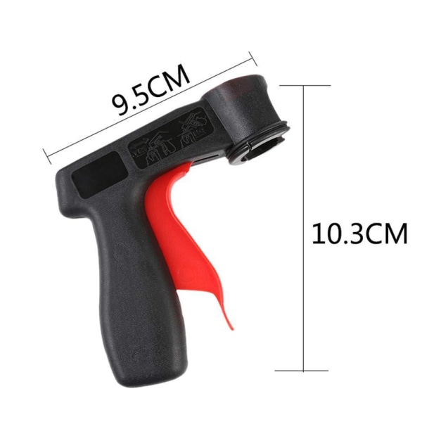 Aerosol Sprayburk Adapter Handtag Verktyg Bärbar Trigger Pre