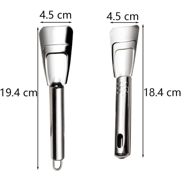 Isskrapa 3-pack Fryskrapa Köksfrys Skovl S DXGHC