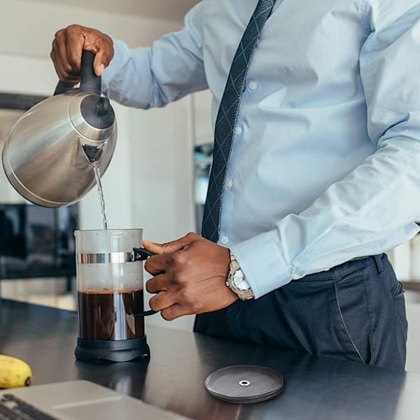 6 stycken franska pressfilter, ersättningsfilter av nät