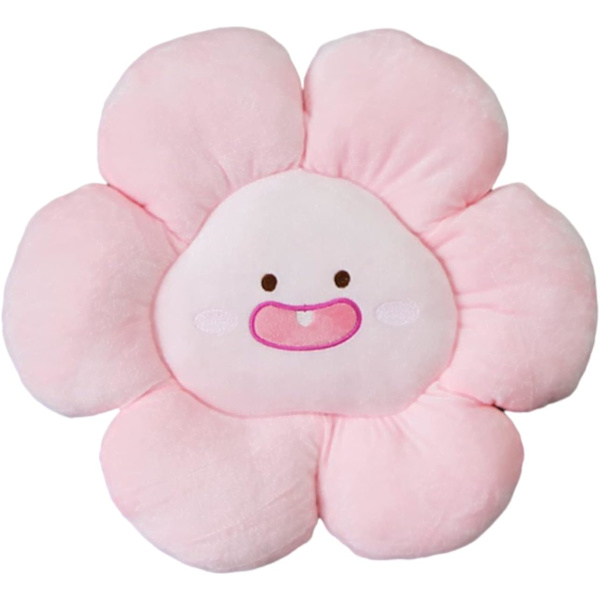 Plush Smiley Solroskudde Smiley Kudde Sov Kudde Kudde C