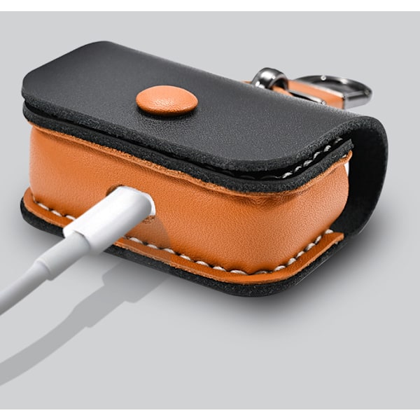 Passar Airpods 3:e generationsskydd av läder a