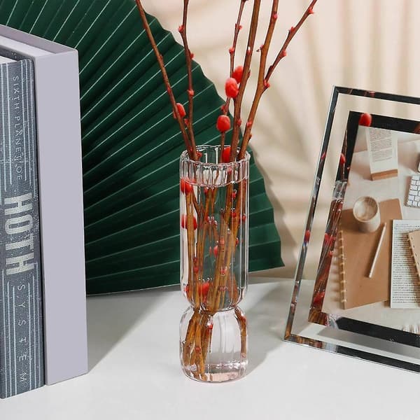 Vas Hem Liten Hydroponisk Växt Glasflaska Dekor Blomma Va DXGHC