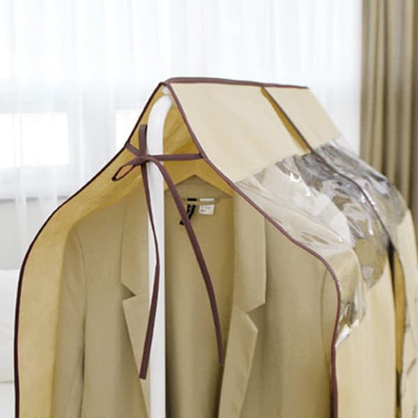 Klesdeksel, 110*90cm Beige Støvdeksel Universal Bruk Beskyttelse
