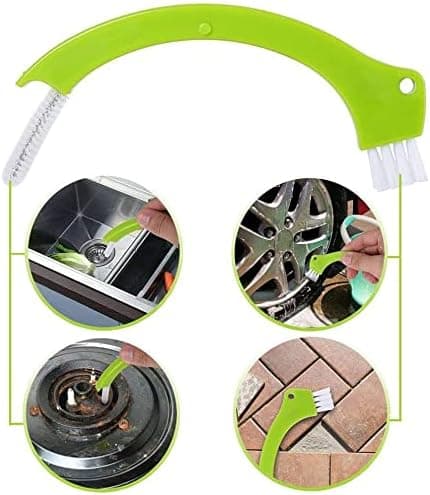 Flisefugeskrubber, 4 i 1 Badeværelsesbørste til Køkkenvisning