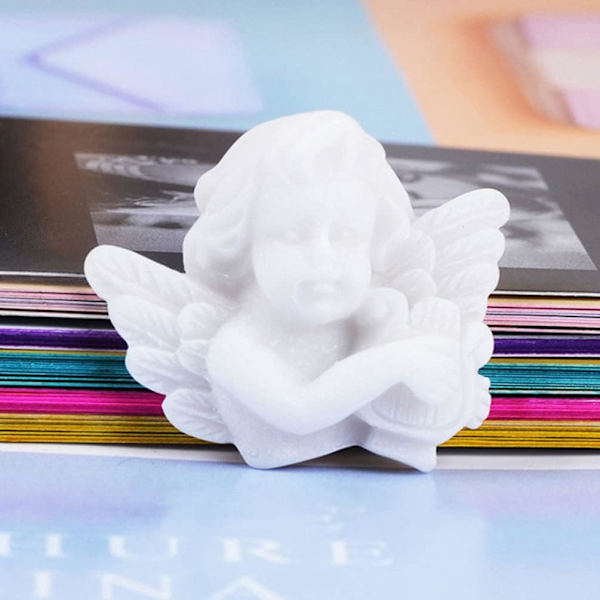 40 stycken Cupid Baby Angel Flatback Resin Cabochons Charms Miniat