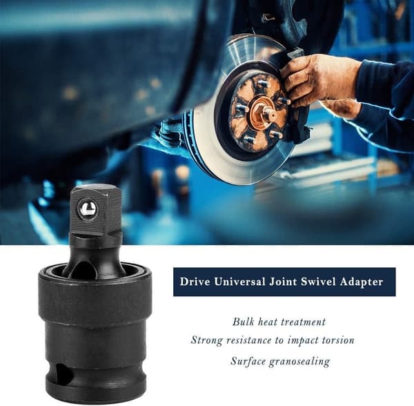 Impact Universal Joint Kit - 1/2\" Drive Joint Swivel Adapter  DXGHC