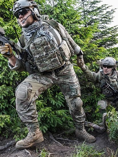 12 stycken elastiska stövlsband Militärbensband Blousing Garter