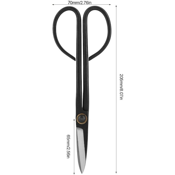 Bonsai Saks - Rustfrit Stål, Beskæringssaks Knopper Blade Gard