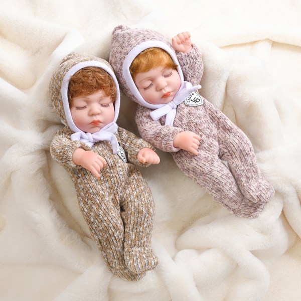 Reborn Baby Dolls Girls Silikon Full Body Naturlig Reborn Doll S