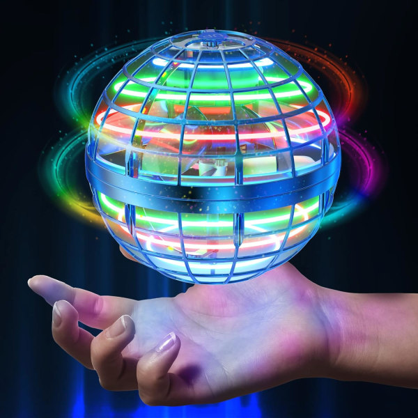Gyro magic DIY flygande boll upphängd lysande dekompression till