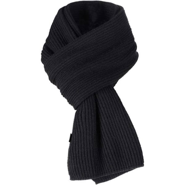 Men's Scarves, Unisex Classic Knit Winter Scarf, Soft and Warm Wi