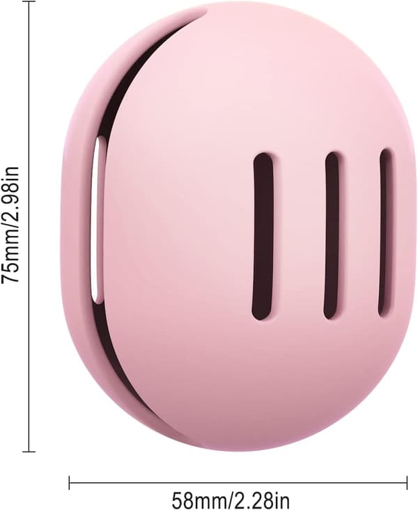 (Rosa) Makeup-svampställ, Silkeslen Silikon Makeupväska, Var