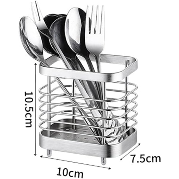 Cutlery Storage Drainer, Teline veitsiä, haarukoita ja lusikoita varten