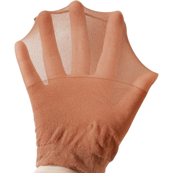 6 kpl Unisex-hiuspipoja Hengittävä Nylon-hiuspipo (Tummanruskea)