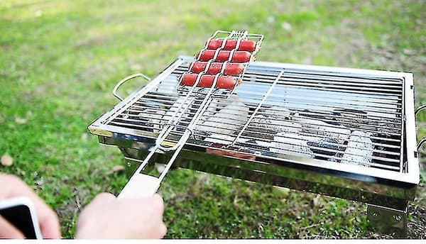 Grilltilbehør Grillværktøj Træ Bing pølseholdere Ba