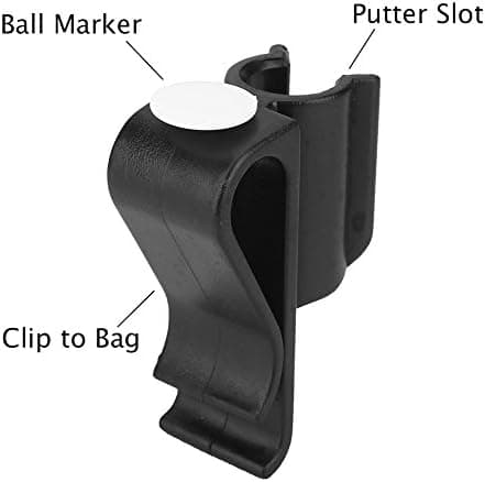 5 stk. Golf Putter Klips, Golf Putter Holder Golfklubber Klemme Golf