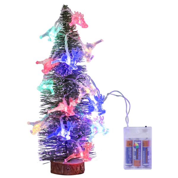 LED Julelys Rød Lysstreng Røde Dekorative Lys Jul