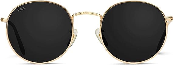 Reflekterende Linse Runde Trendy Solbriller DXGHC