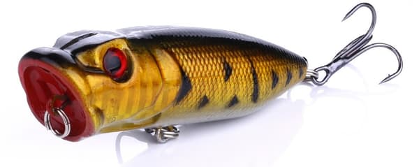 5 stk. Kunstige Agner, Overfladeagn, Minnows