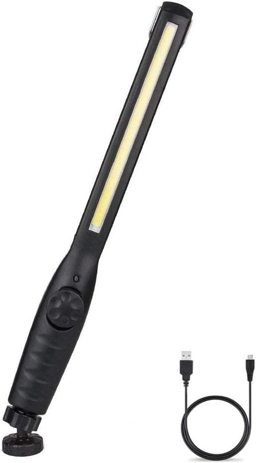 Laderbar arbeidslys COB arbeidslys, slank USB inspeksjonslys