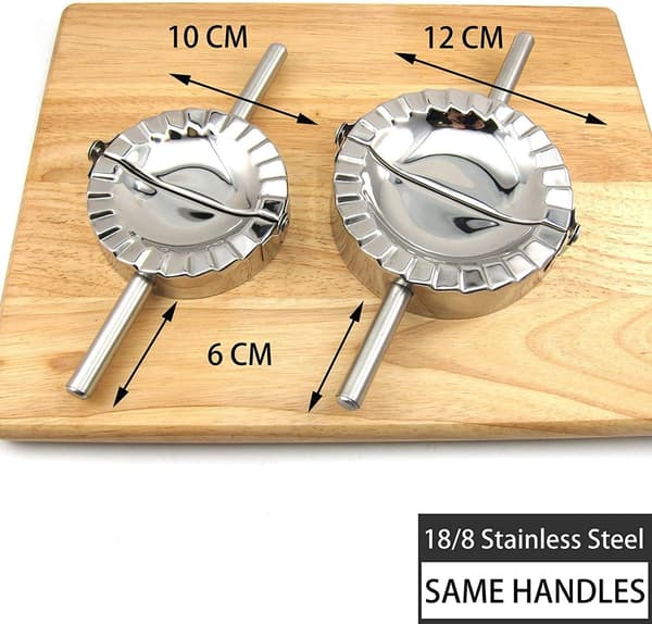 Form for ravioli, Pierogi, turnover, etc., i rustfritt stål, St
