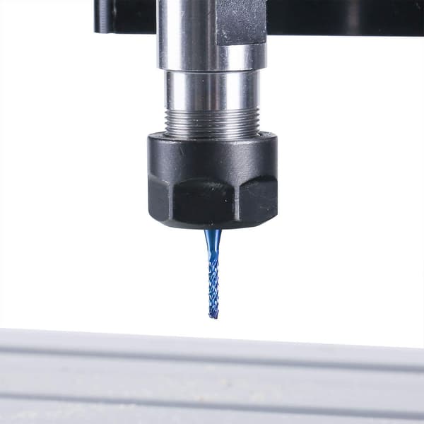 Genmitsu Nano Blå Belagt End Mill CNC Fræser Bits, 0,8-3mm, 1/8\"