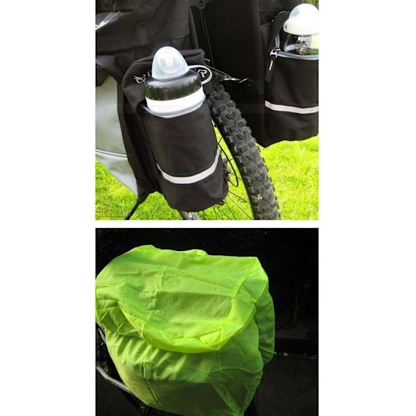 Cykelregncover, cykel bagagebærer taske - vandtæt DXGHC