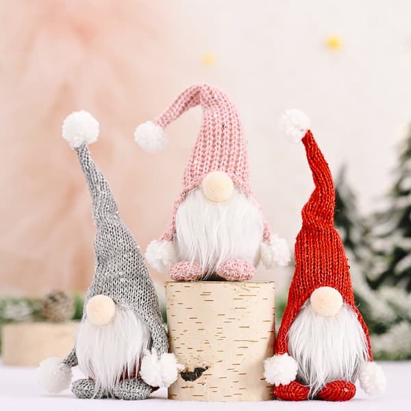 Plush Leksak för Juldekoration 2st, Höjd 25cm, Original, G